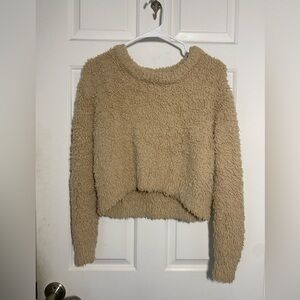 Love Tree Cozy Tan Women's Turtleneck Sweater